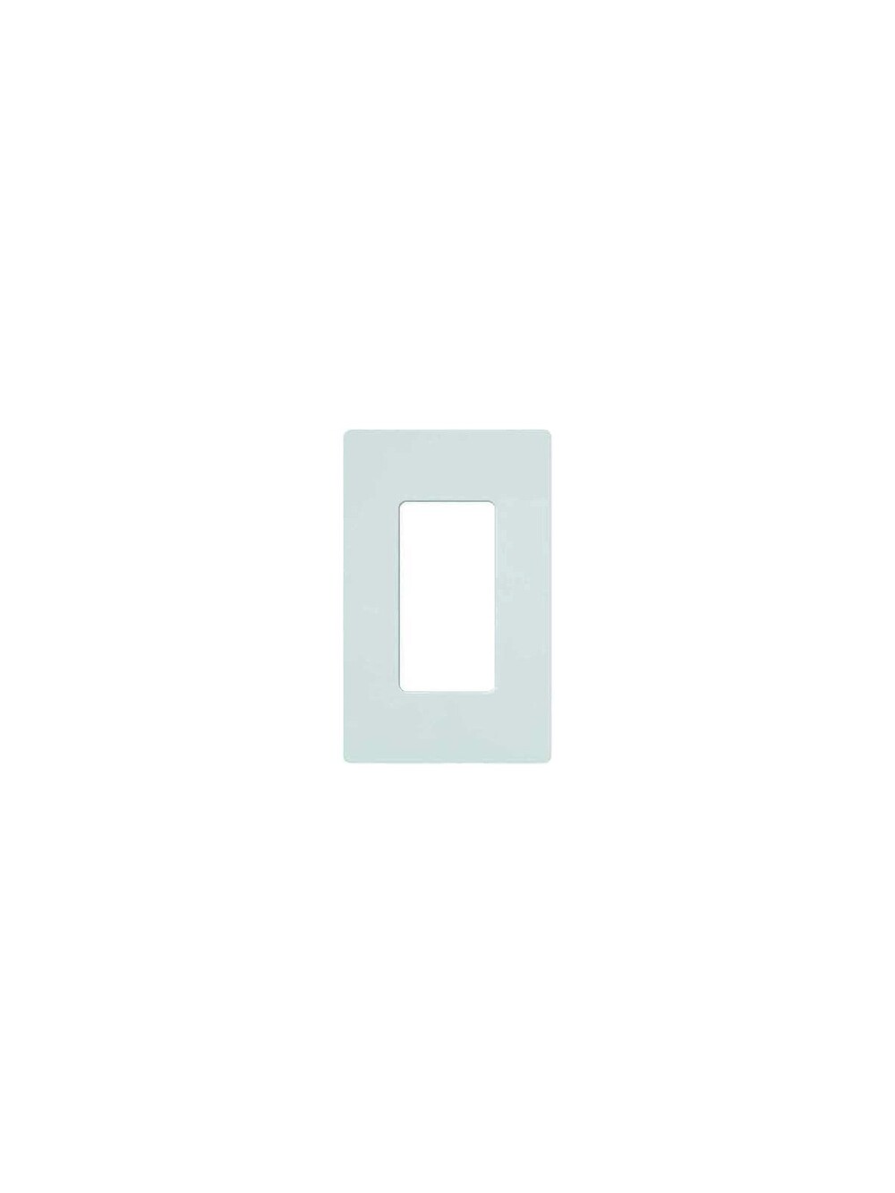 Lutron Claro 1-Gang Decorator Wall Plate White